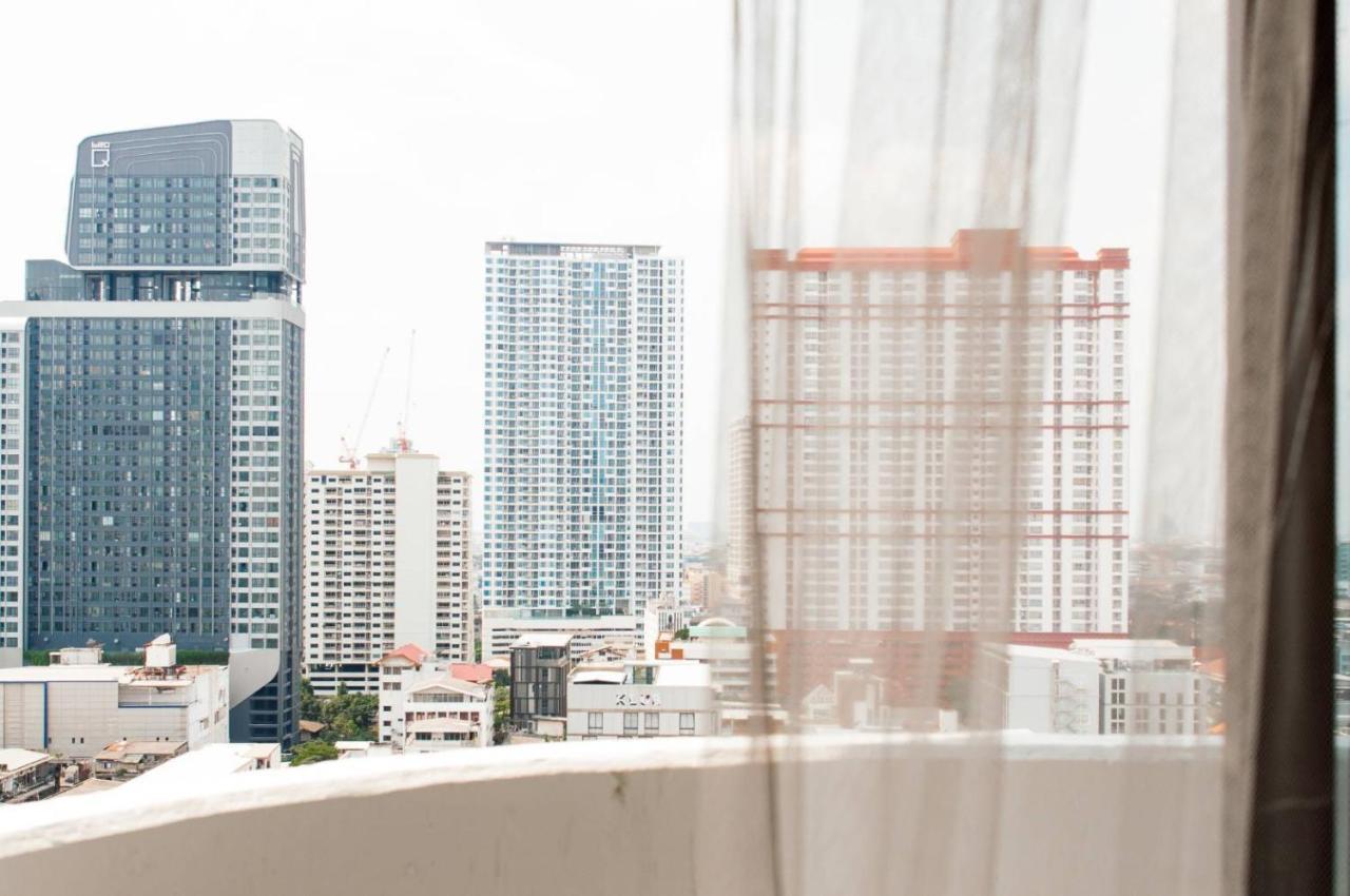 Cozy 1Br Walk To Bts And Airport Rail Link Close To Malls T 방콕 외부 사진