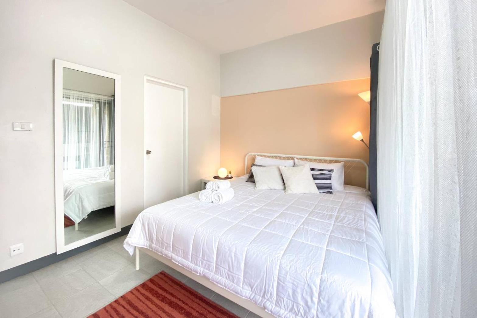 Cozy 1Br Walk To Bts And Airport Rail Link Close To Malls T 방콕 외부 사진