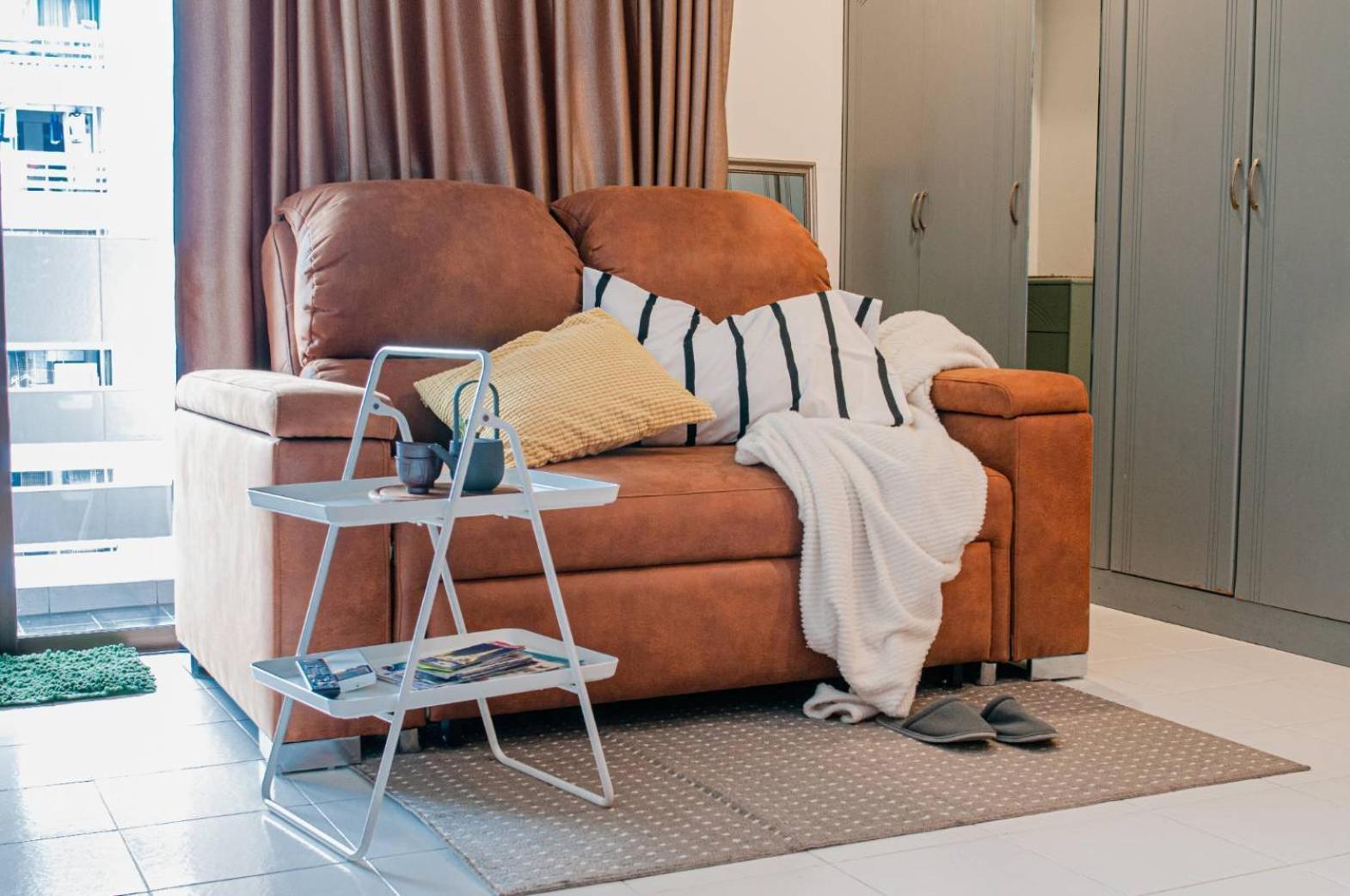 Cozy 1Br Walk To Bts And Airport Rail Link Close To Malls T 방콕 외부 사진