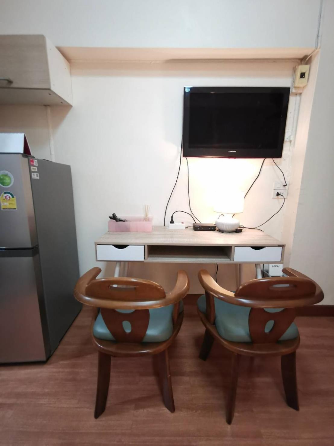 Cozy 1Br Walk To Bts And Airport Rail Link Close To Malls T 방콕 객실 사진